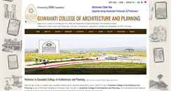 Desktop Screenshot of guwarchcollege.com